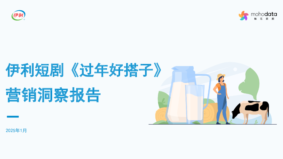 2025年伊利短剧《过年好搭子》营销洞察报告