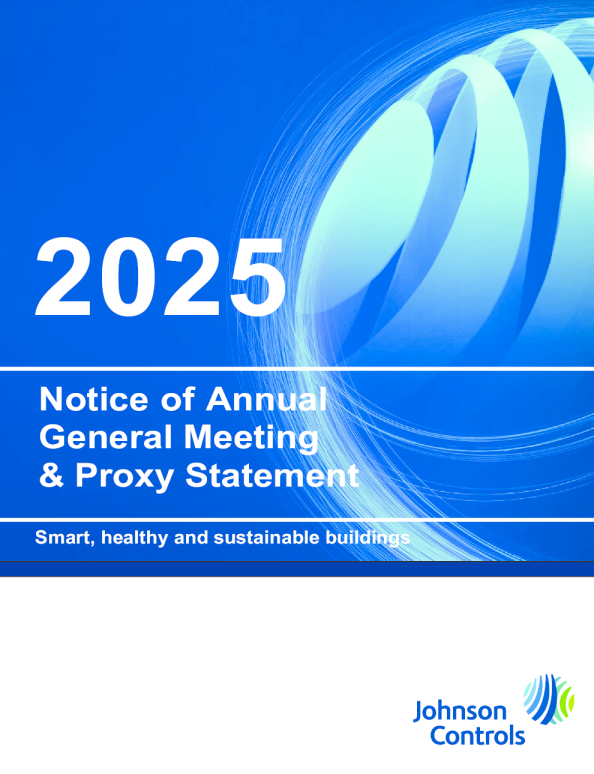 江森自控 2024年度报告