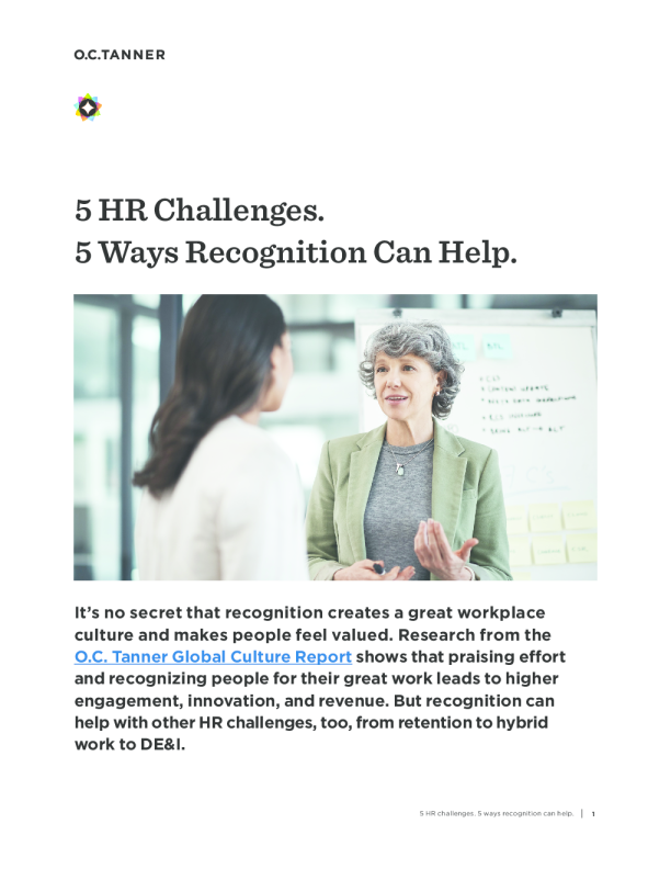 5 个人力资源挑战。 5 种识别方法可以提供帮助。