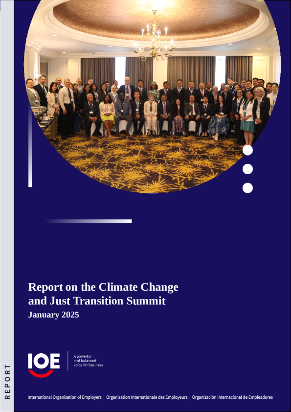 气候变化与公正过渡峰会报告