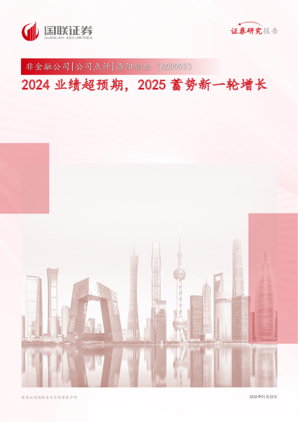 2024业绩超预期，2025蓄势新一轮增长
