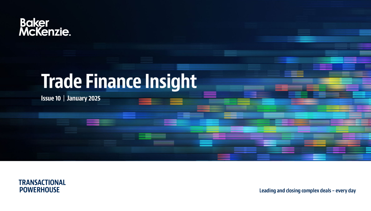 贸易融资洞察 - 2025年1月