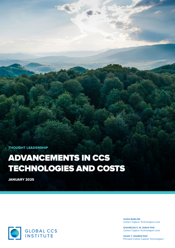 CCS技术及成本进展