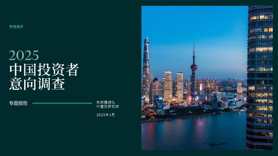 2025年中国投资者意向调查报告