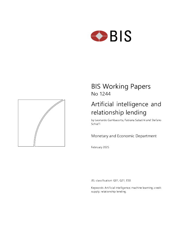 人工智能与关系借贷