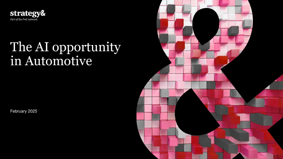 The AI Opportunity in Automotive