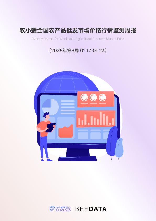 全国农产品批发市场价格行情监测周报（2025年第3周）