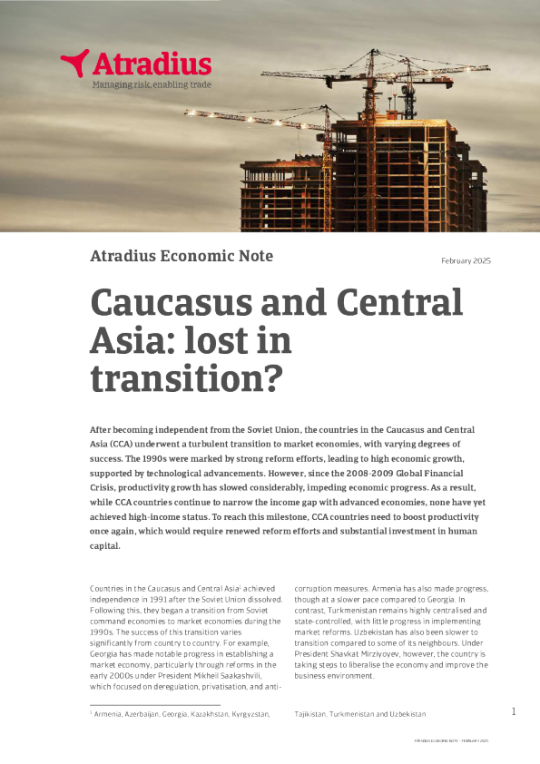 高加索和中亚：2025年2月在转型中迷失