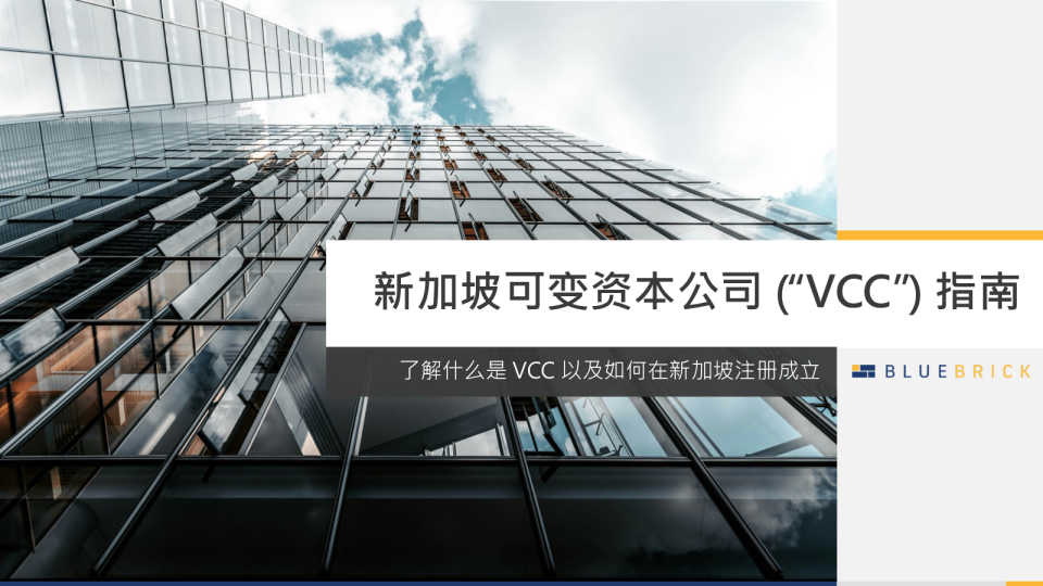 新加坡可变资本公司VCC指南