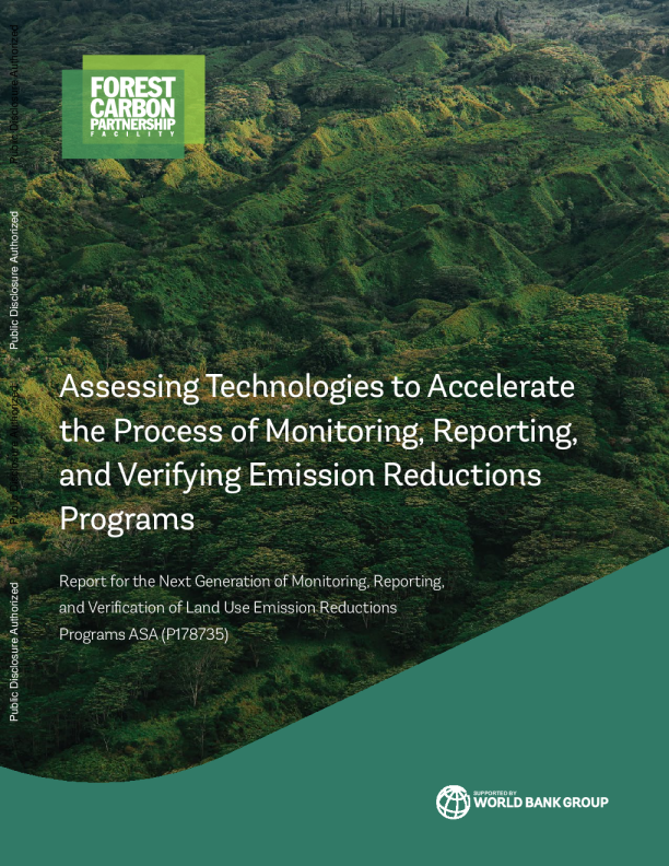 评估技术以加速监测、报告和核实减排计划的过程