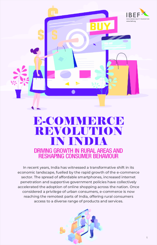 印度电子商务革命 ： 推动农村地区增长并重塑消费者行为