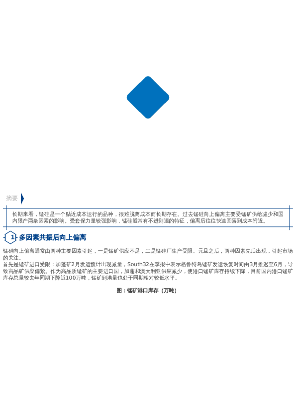 【市场聚焦】锰硅:不进则退