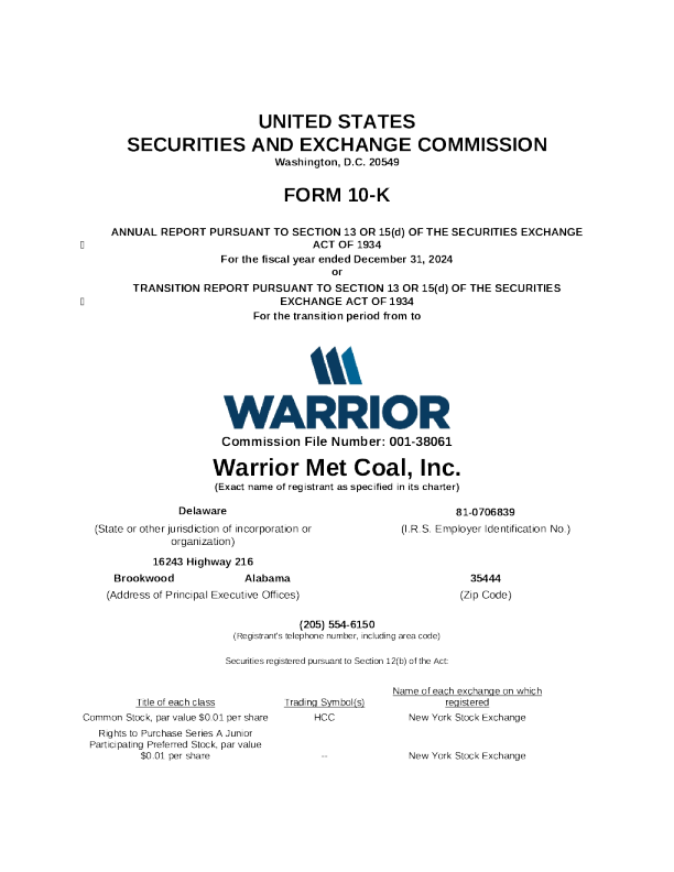 勇士煤业 2024年度报告