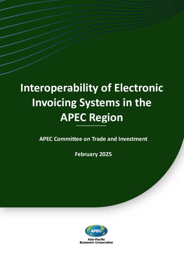 Interoperability of Electronic Invoicing Systems in the APEC Region