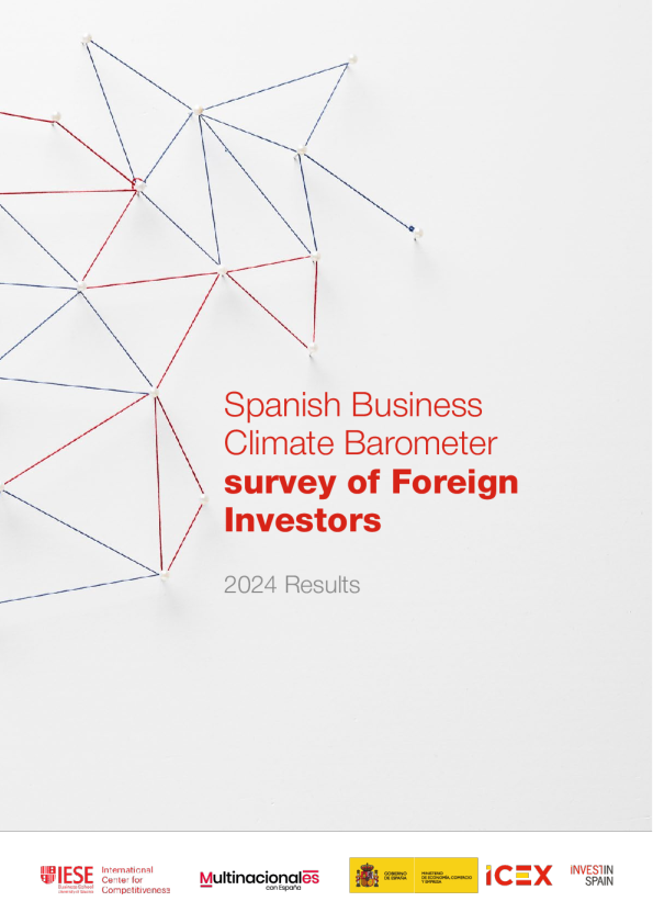 西班牙商业气候晴雨表。2024年结果