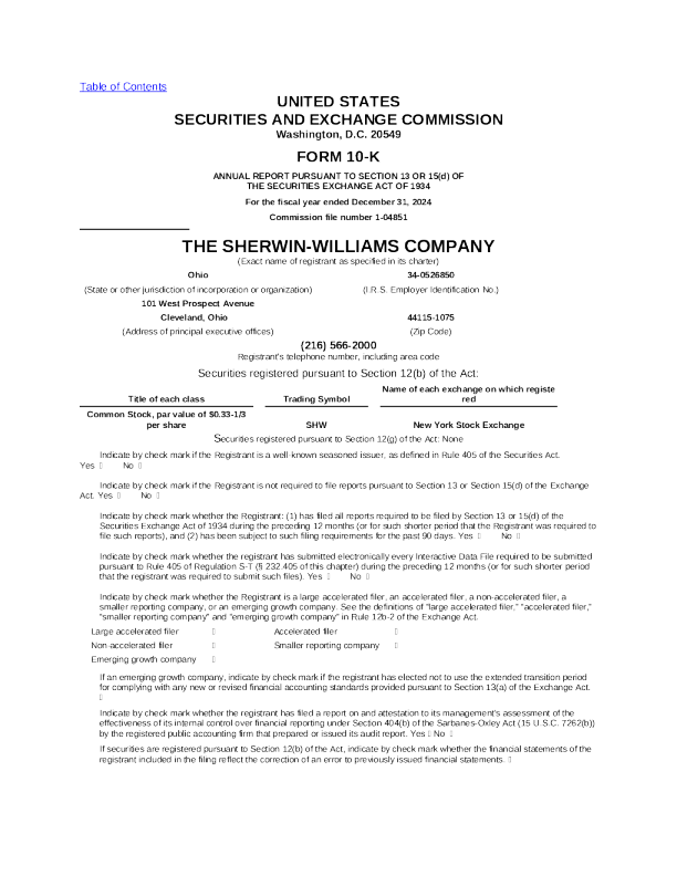 宣伟 2024年度报告