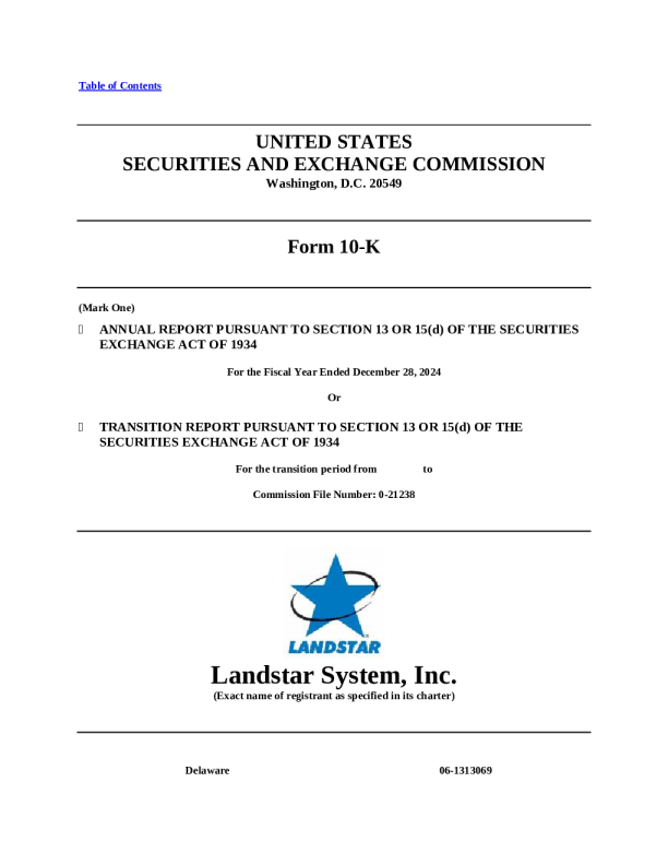 莱帝运输 2024年度报告