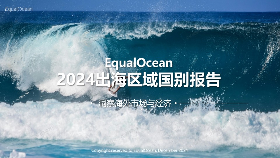 2024出海区域国别报告：洞察海外市场与经济