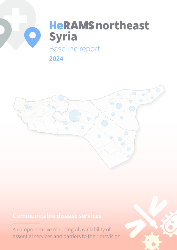 HeRAMS叙利亚东北部基准报告 2024：传染病服务