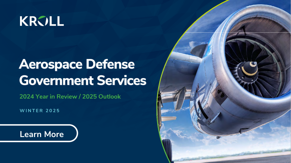 航天国防政府服务2024年回顾/2025年展望