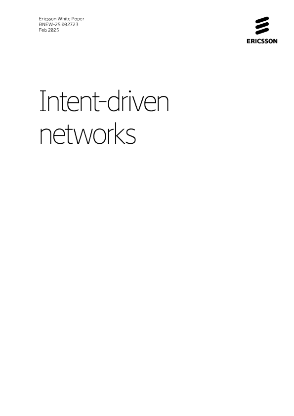 意图驱动是自主网络的关键一步