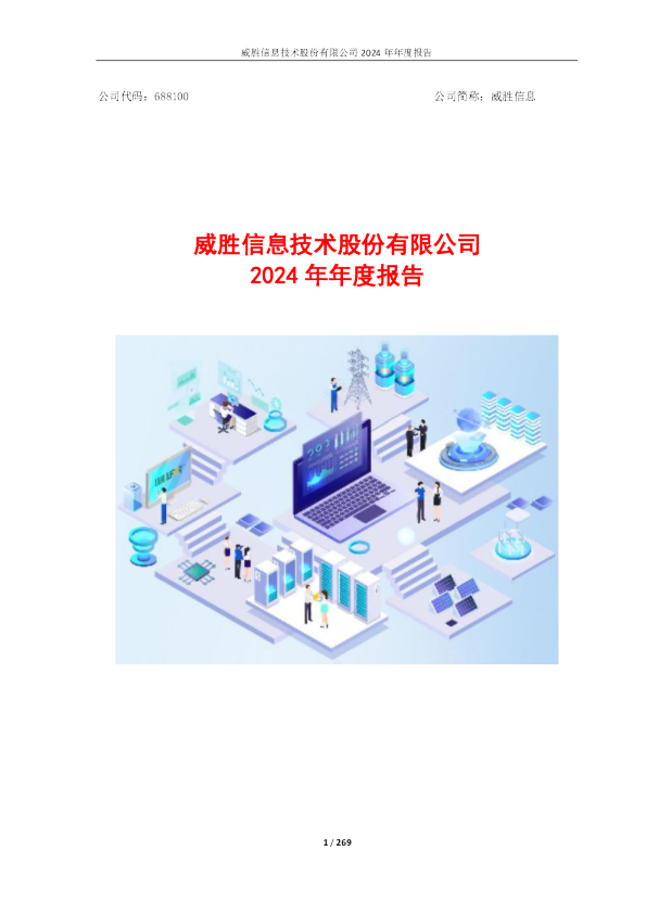 威胜信息：2024年年度报告