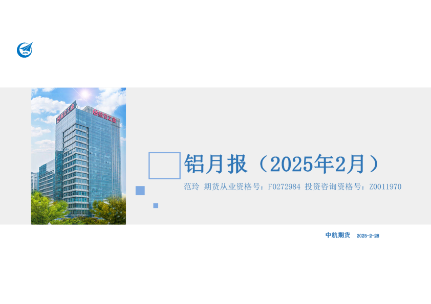 铝月报（2025年2月）