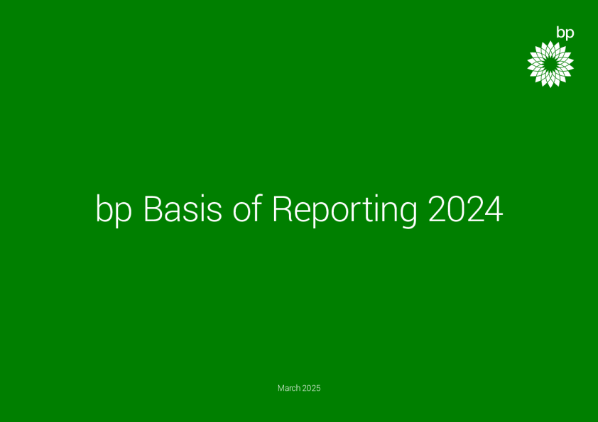 bp 2024年报告基础