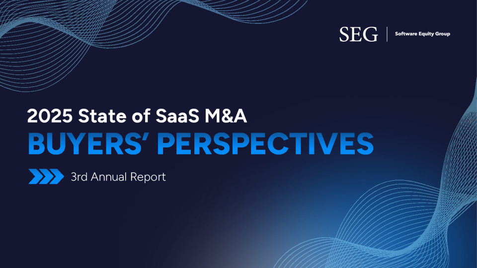 2025年SaaS并购报告之买家视角