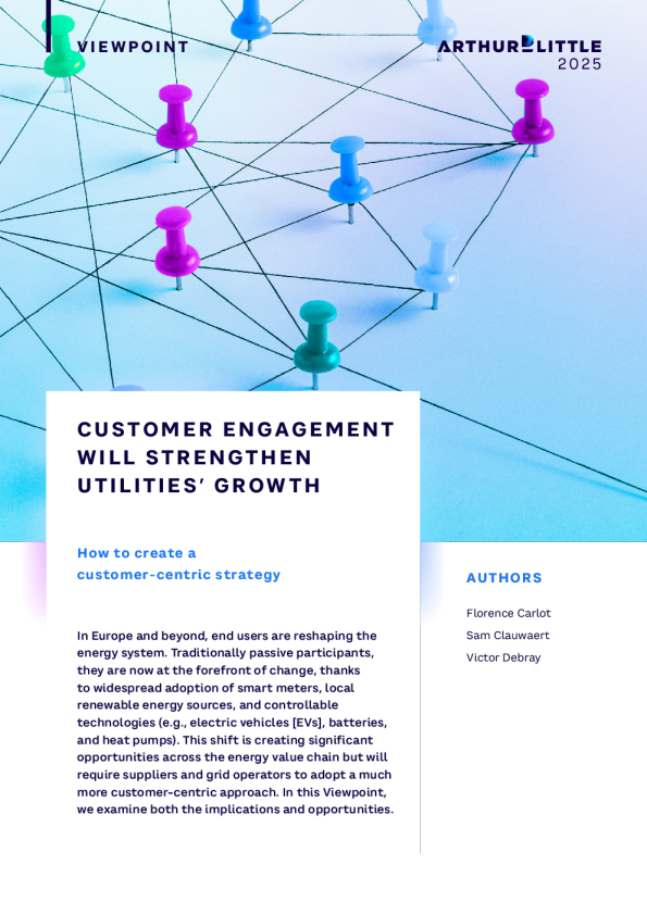 客户参与度将加强公用事业的增长。