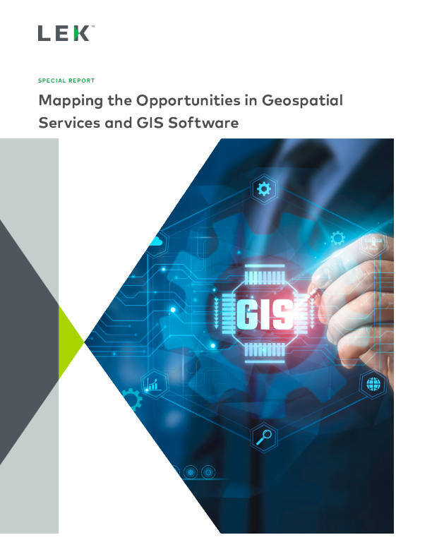 在地理空间服务和GIS软件中的机遇绘制