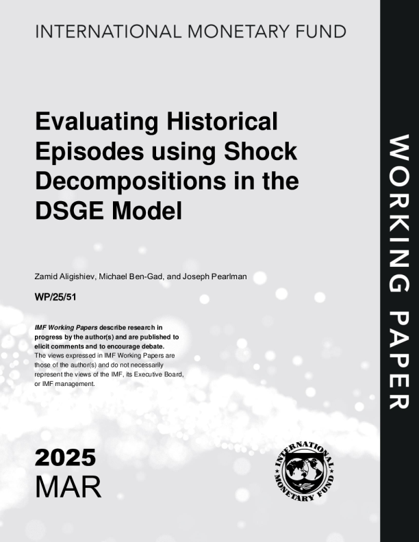 Evaluating Historical Episodes using Shock Decompositions in the DSGE Model
