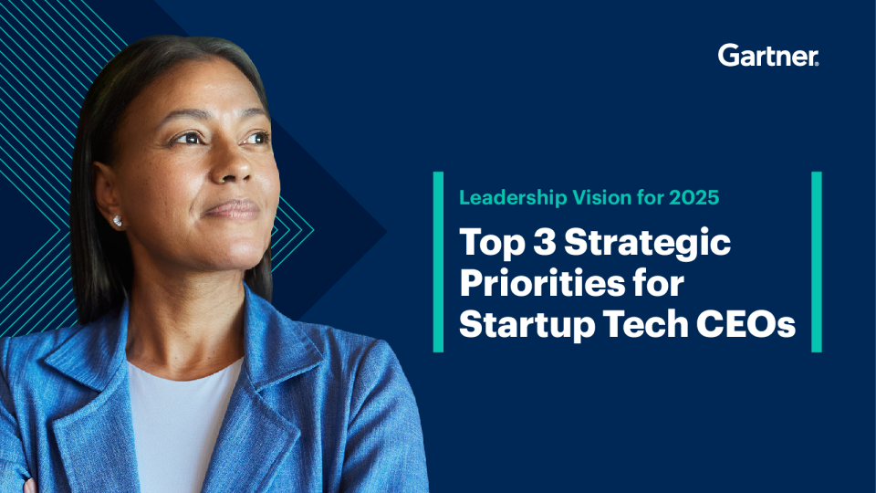 2025年初创科技公司首席执行官的三大趋势