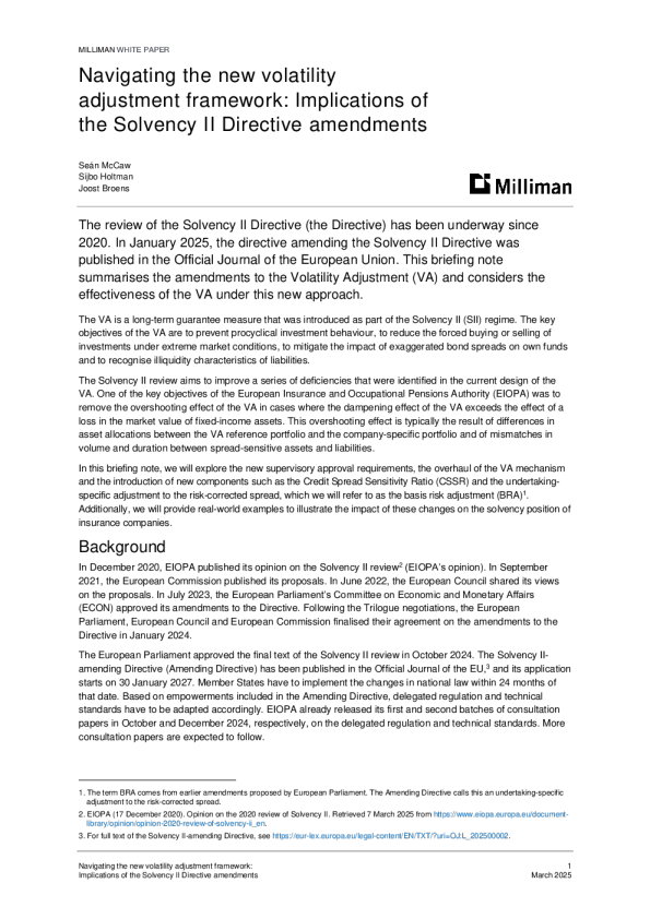 驾驭新的波动性调整框架