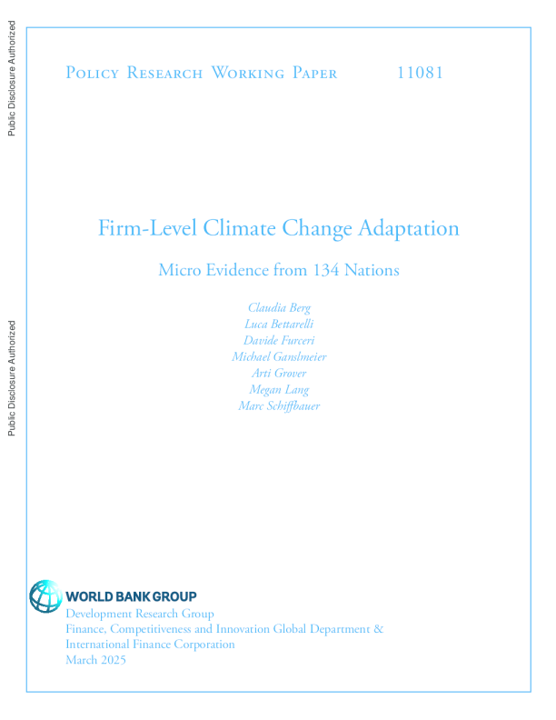 企业级气候变化适应