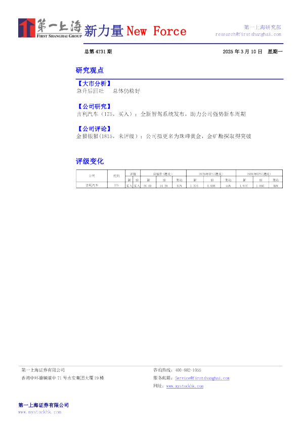 新力量NEWFORCE总第4731期