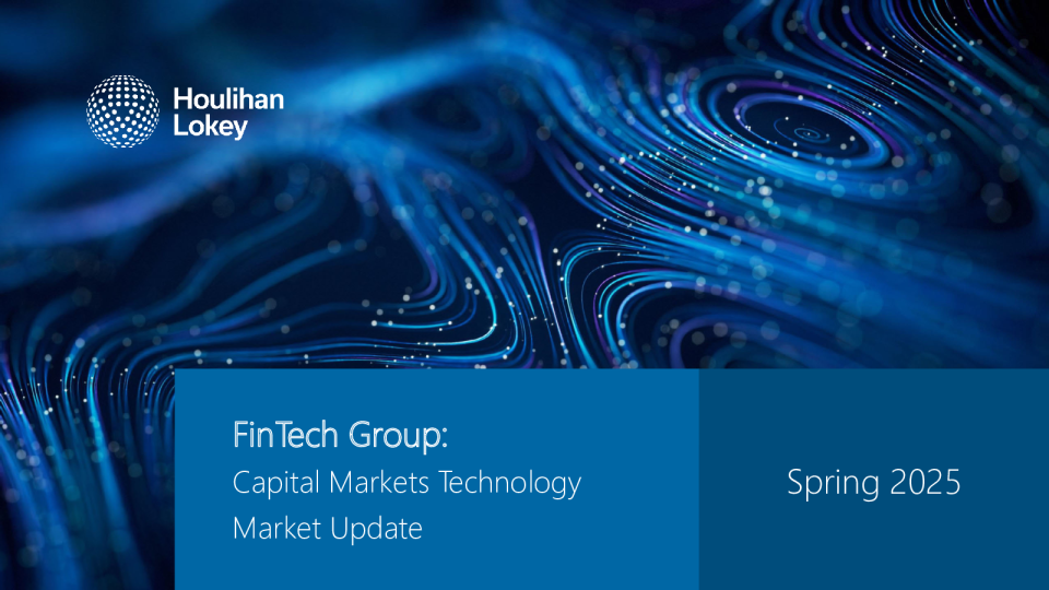 金融科技集团:资本市场技术市场更新