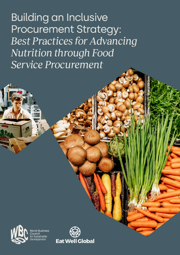 构建包容性采购战略：通过食品服务采购促进营养的最佳实践