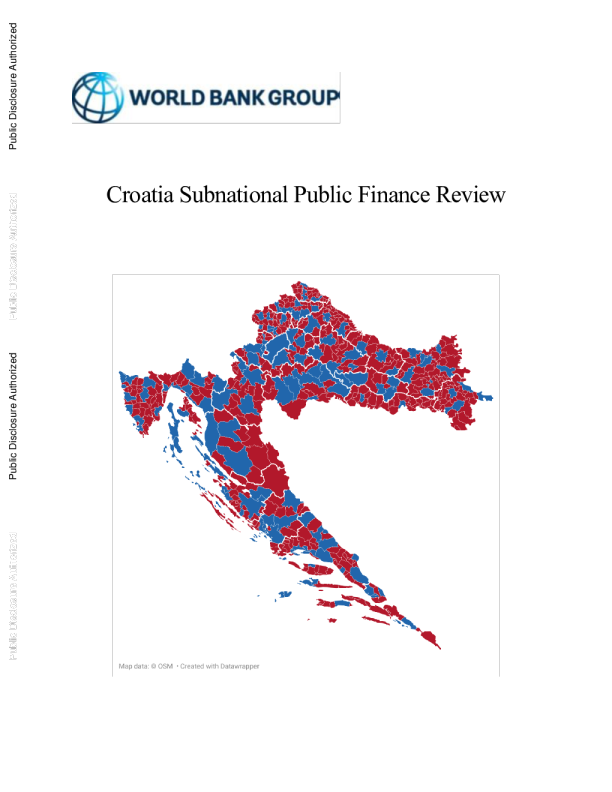 Croatia Subnational Public Finance Review