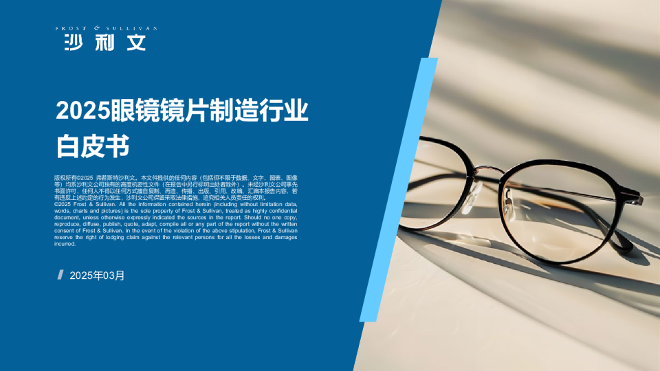 2025眼镜镜片制造行业白皮书