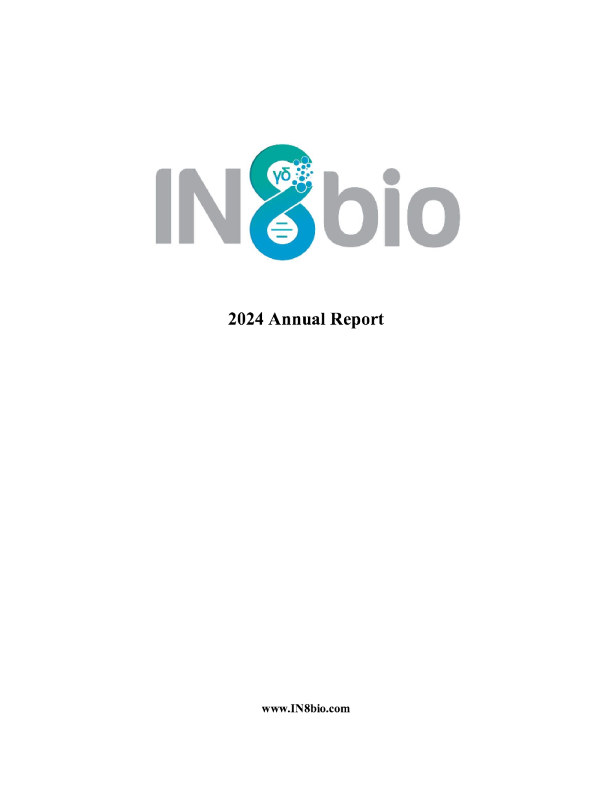 IN8bio Inc 2024年度报告