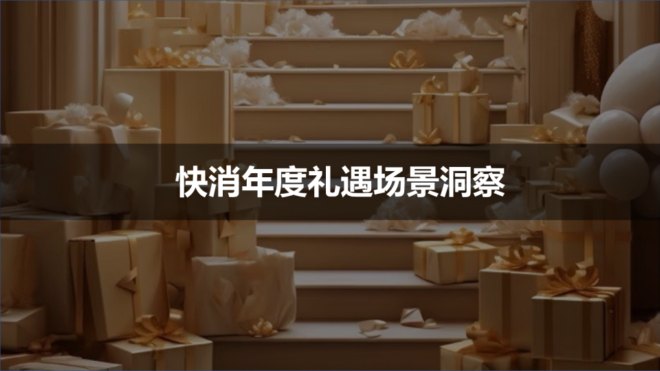 快消年度礼遇场景洞察