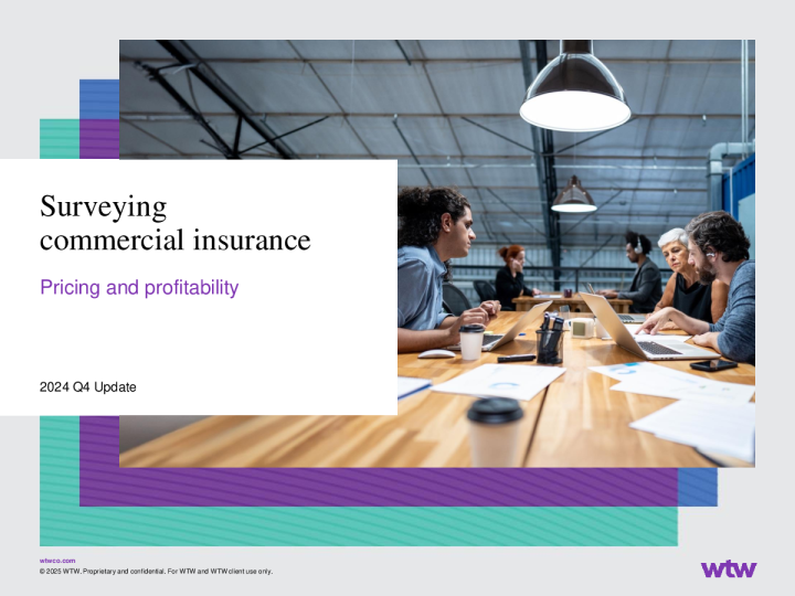 2024年第四季度商业保险定价与盈利能力调研报告