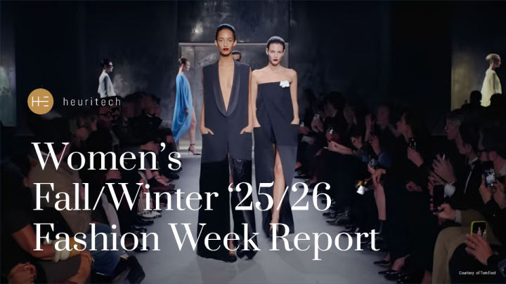 报告 | FW'25 女装时装周