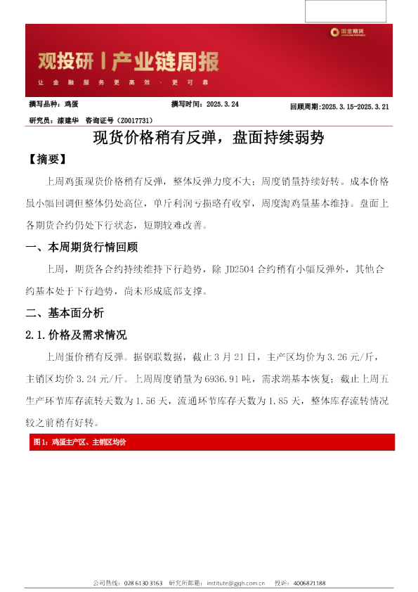 现货价格稍有反弹，盘面持续弱势