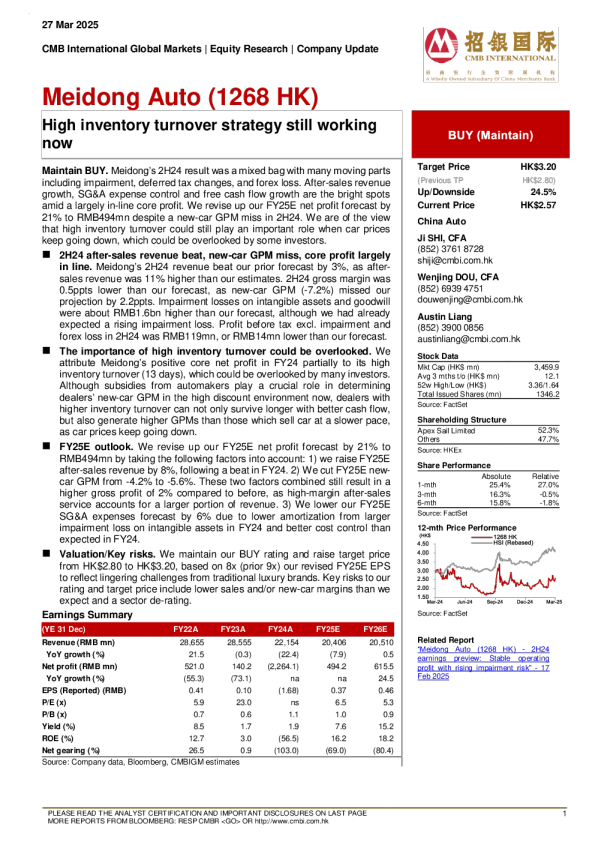 高库存周转策略至今仍有效。