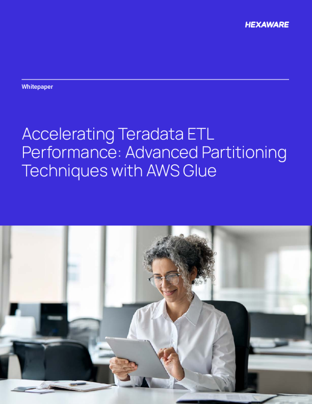 加速Teradata ETL性能：使用AWS Glue的高级分区技术