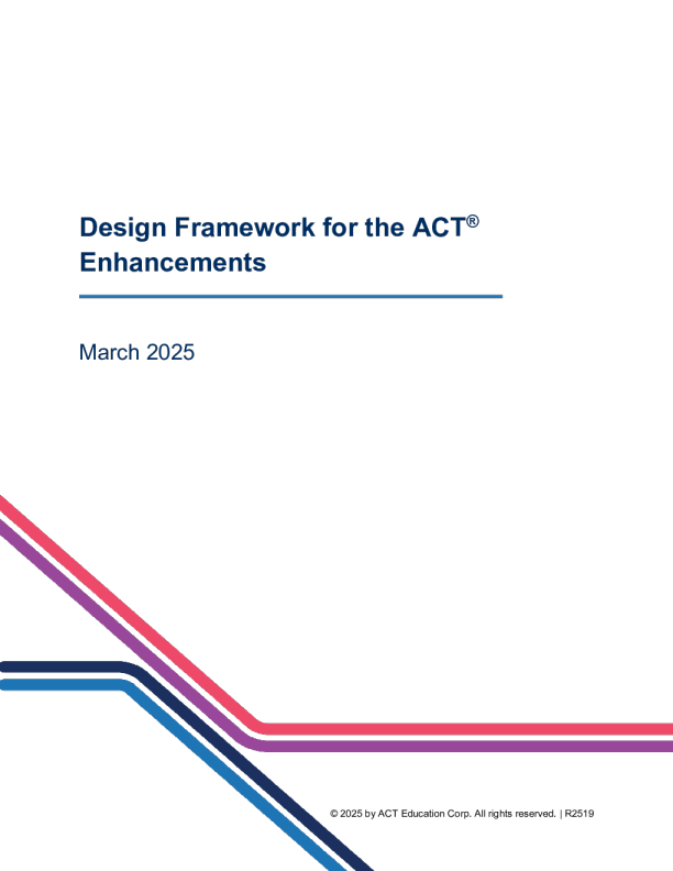 Design Framework for the ACT Enhancements
