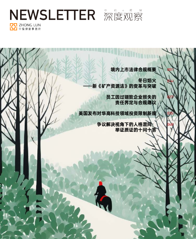 中伦深度观察2024年11月
