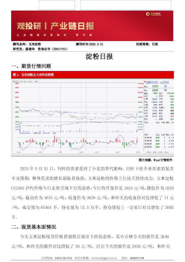 淀粉日报